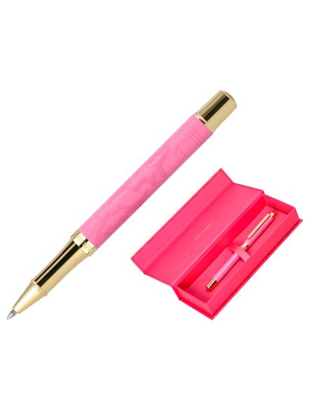 Roller Belius Wild West Aluminio Color Rosa Dorado Tinta Color Negro Caja De Diseño