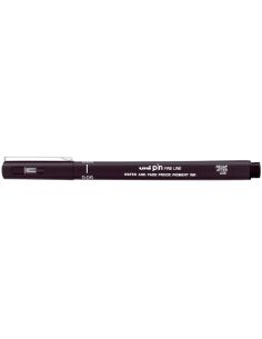 Rotulador Uni Pin Calibrado Pin005-200(S) Negro