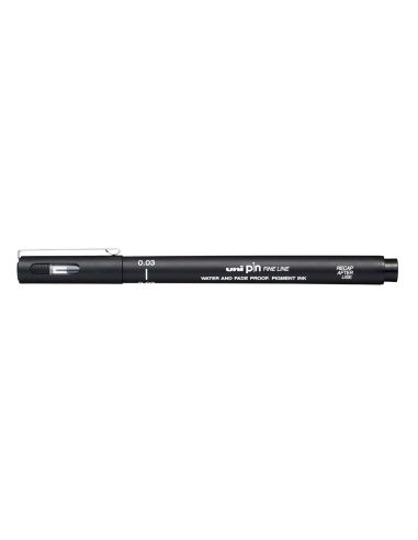 Rotulador Uni Pin Calibrado Pin003-200 Negro