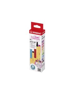 Rotulador Stabilo Punta De Fibra Point 88 Zi-Zag Estuche De 18 Unidades Colores Surtidos 2
