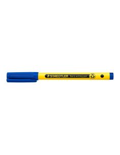 Rotulador Staedtler Noris Writing Pen 307 Tinta Base De Agua Punta Fina Trazo 0,6 Mm Azul 2