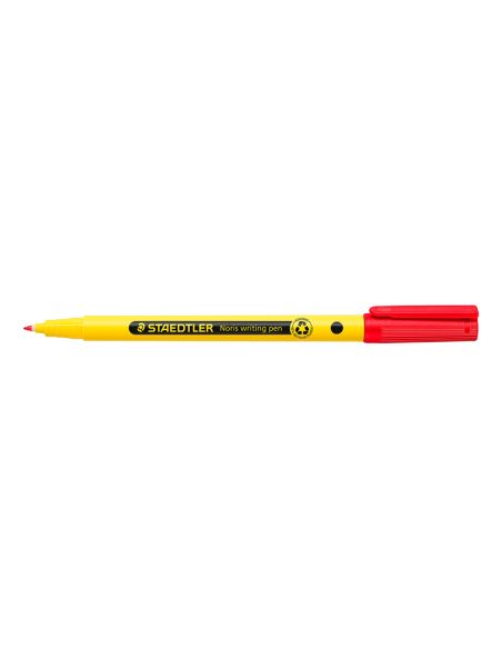Rotulador Staedtler Noris Writing Pen 307 Tinta Base De Agua Punta Fina Trazo 0,6 Mm Rojo