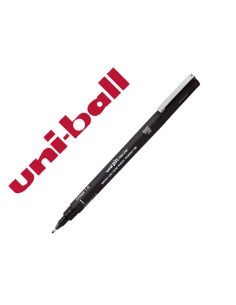 Rotulador Uniball Pin Calibrado Punta Biselada 1 Mm Color Negro