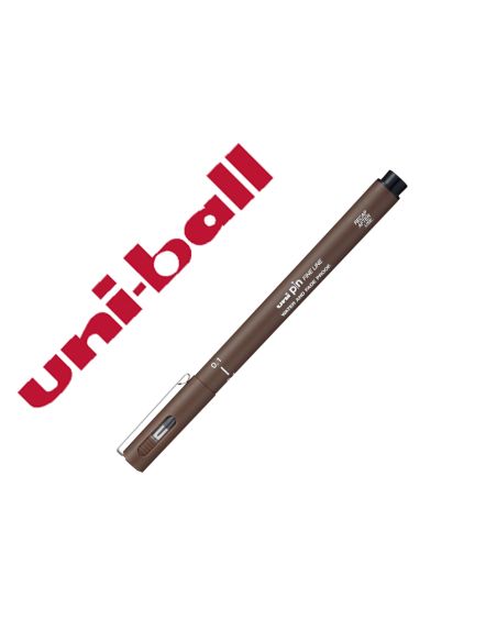 Rotulador Uniball Pin Caligrado Micrometrico 0,1 Mm Color Sepia