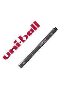 Rotulador Uniball Pin Calibrado Micrometrico 0,5 Mm Color Gris Oscuro
