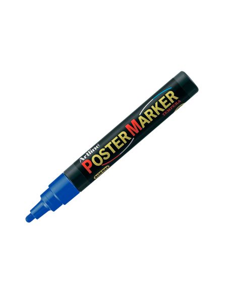 Rotulador Artline Poster Marker Epp-4-Azu Punta Redonda 2 Mm Color Azul