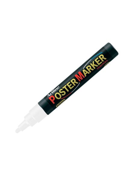 Rotulador Artline Poster Marker Epp-4-Bla Punta Redonda 2 Mm Color Blanco