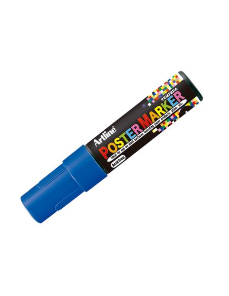 Rotulador Artline Poster Marker Epp-6-Azu Punta Redonda 6Mm Color Azul