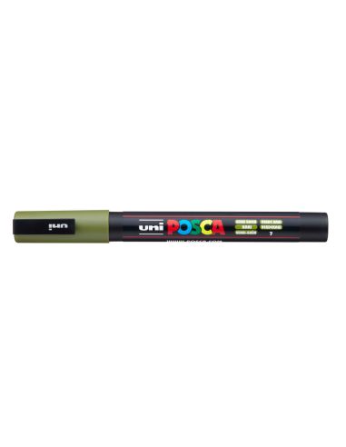 Rotulador Uni Posca 0,9 - 1,3Mm Pc-3M Verde Kaki