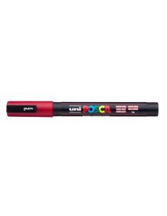 Rotulador Uni Posca 0,9 - 1,3Mm Pc-3M Rojo Oscuro