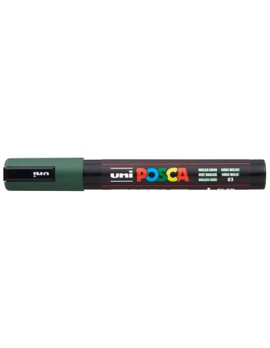 Rotulador Uni Posca 1,8 - 2,5Mm Pc-5M Verde Ingles