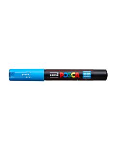 Rotulador Uni Posca 0,7 Mm Pc-1M Azul Claro