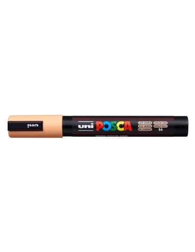 Rotulador Uni Posca 1,8 - 2,5 Mm Pc-5M Naranja Claro