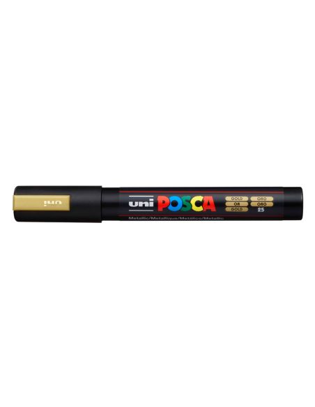 Rotulador Uni Posca 1,8 - 2,5 Mm Pc-5M Oro