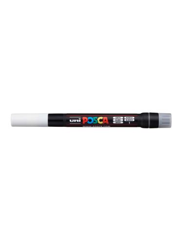 Rotulador Uni Posca Pincel Pcf-350 Blanco