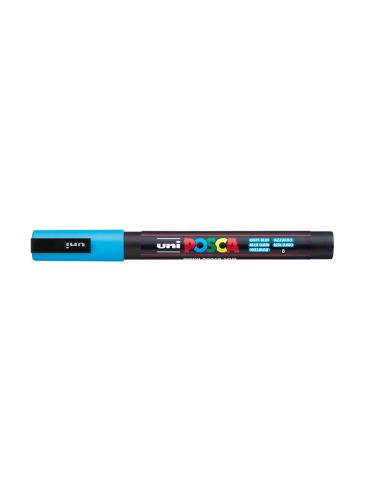 Rotulador Uni Posca Pc-3M Azul Claro