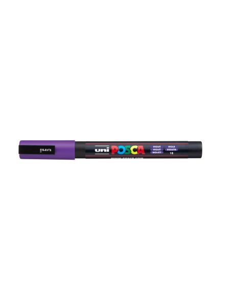 Rotulador Uni Posca Pc-3M Violeta