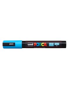 Rotulador Uni Posca Pc-5M Azul Claro