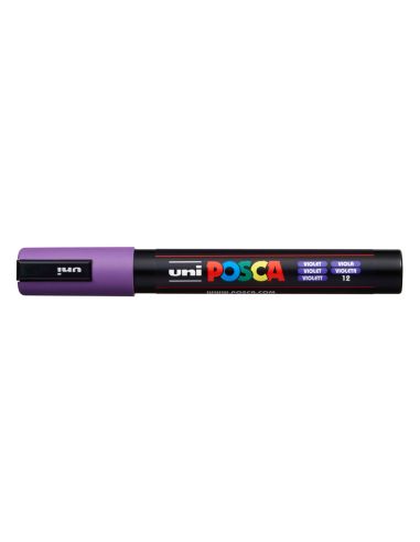 Rotulador Uni Posca Pc-5M Violeta