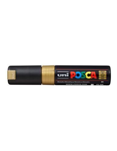 Rotulador Uni Posca Pc-8K Oro Metalico