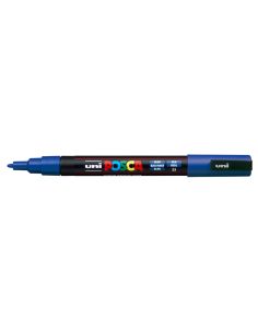 Rotulador Uni Posca Pc-3M Marcador De Pintura Punta Conica 0,9-1,3 Mm Azul