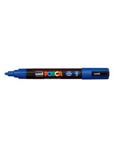Rotulador Uni Posca Pc-5M Marcador De Pintura Punta Conica 1,8-2,5 Mm Azul