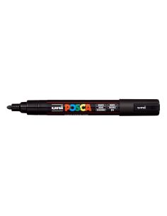 Rotulador Uni Posca Pc-5M Marcador De Pintura Punta Conica 1,8-2,5 Mm Negro