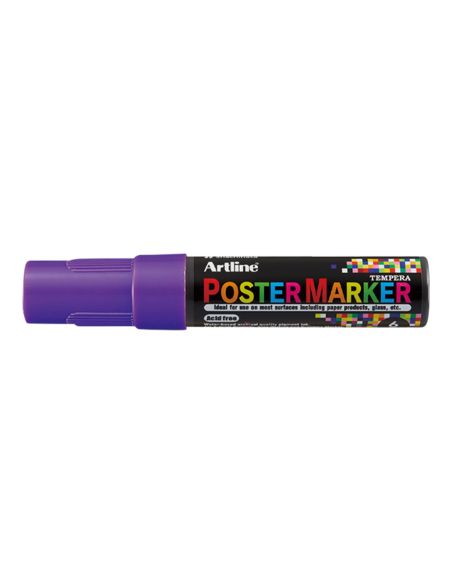 Rotulador Artline Poster Marker Epp-6 Punta Redonda 6 Mm Color Violeta
