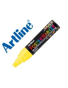 Rotulador Artline Poster Marker Epp-6 Punta Redonda 6 Mm Color Amarillo