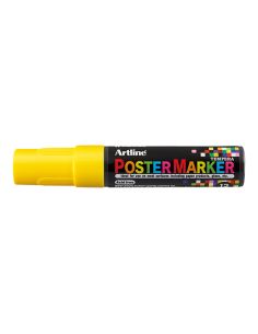 Rotulador Artline Poster Marker Epp-12 Punta Rectangular 12 Mm Color Amarillo 2