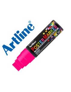 Rotulador Artline Poster Marker Epp-20 Punta Rectangular 20 Mm Color Rosa Fluor
