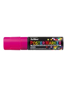 Rotulador Artline Poster Marker Epp-20 Punta Rectangular 20 Mm Color Rosa Fluor 2