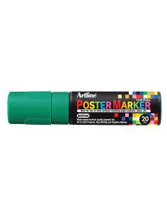 Rotulador Artline Poster Marker Epp-20 Punta Rectangular 20 Mm Color Verde 2