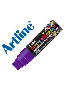 Rotulador Artline Poster Marker Epp-20 Punta Rectangular 20 Mm Color Violeta