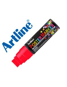 Rotulador Artline Poster Marker Epp-20 Punta Rectangular 20 Mm Color Rojo