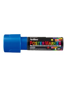 Rotulador Artline Poster Marker Epp-30 Punta Rectangular 30 Mm Color Azul 2