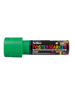 Rotulador Artline Poster Marker Epp-30 Punta Rectangular 30 Mm Color Verde Fluor 2