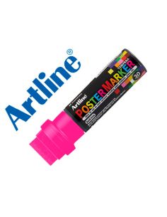 Rotulador Artline Poster Marker Epp-30 Punta Rectangular 30 Mm Color Rosa Fluor