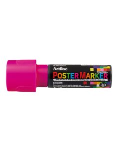 Rotulador Artline Poster Marker Epp-30 Punta Rectangular 30 Mm Color Rosa Fluor 2