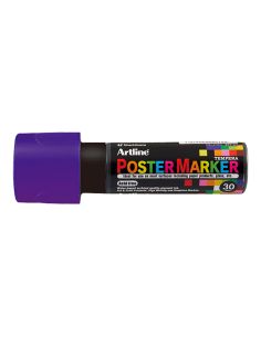 Rotulador Artline Poster Marker Epp-30 Punta Rectangular 30 Mm Color Violeta 2