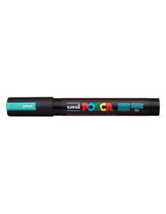 Rotulador Uni Posca Pc-5M Marcador De Pintura Punta Conica 1,8-2,5 Mm Verde Metalico