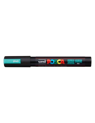 Rotulador Uni Posca Pc-5M Marcador De Pintura Punta Conica 1,8-2,5 Mm Verde Metalico