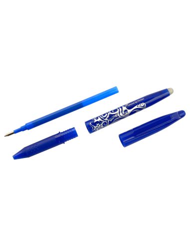 Boligrafo Pilot Frixion Ball Borrable 0,7 Mm Punta Media Azul En Blister