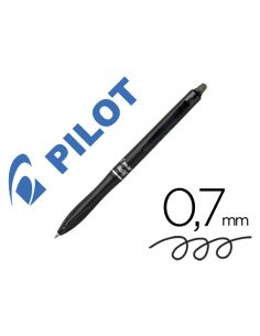 Boligrafo Pilot Frixion Ball Plus Borrable 0,7 Mm Punta Media Negro
