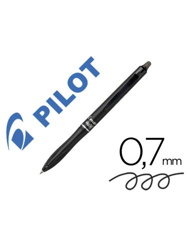 Boligrafo Pilot Frixion Ball Plus Borrable 0,7 Mm Punta Media Negro