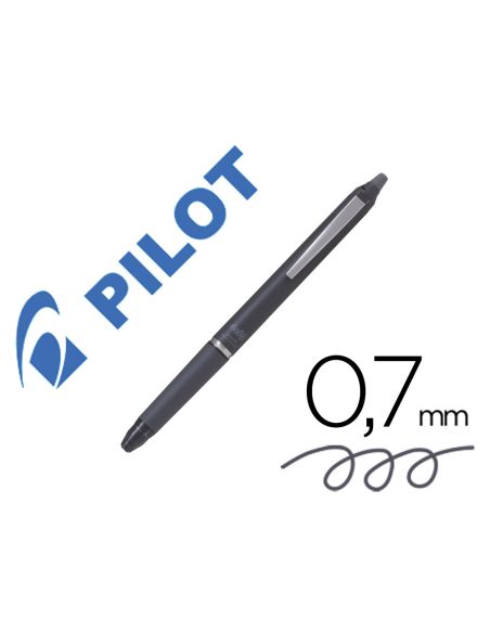 Boligrafo Pilot Frixion Zone Borrable 0,7 Mm Punta Media Gris