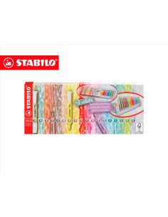Rotulador Stabilo Fluorescente Swing Cool Nature Colors Estuche De 18 Unidades Colores Surtidos