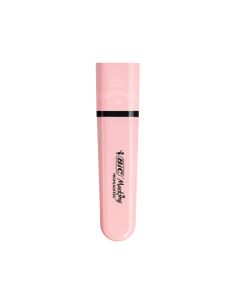 Rotulador Bic Flat Fluorescente Rosa Pastel Caja De 12 Unidades
