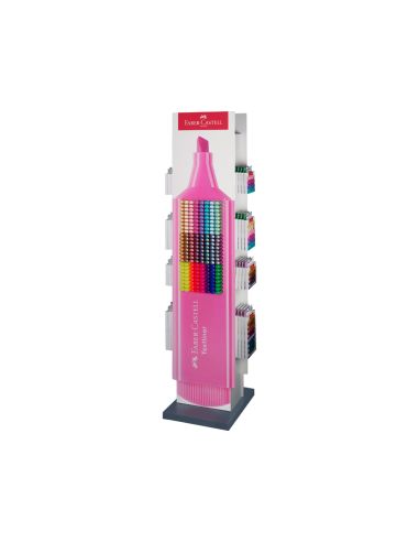 Rotulador Faber Castell Fluorescente Familia Textliner Expositor De Suelo 480 Unidades Colores Surtidos