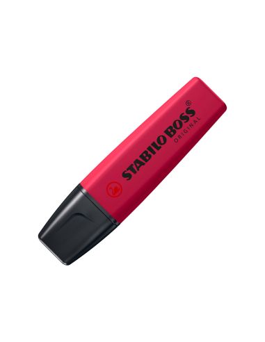 Rotulador Stabilo Boss Fluorescente Nature Colors Wildflower Edition Color Rojo Borgoña